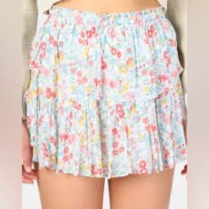 LoveShackFancy Ibiza Ruffle Skirt